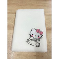 刺繡專用高級紙襯 可撕式薄款 刺繡輔助材料 輕鬆轉印 保護布料 提升作品質感, 1個, 白色