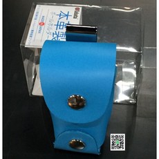 全新 日本製 真皮 高爾夫置球包 小球包 可置入2顆球, 1個