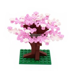 積木 城市積木 B4, 1個, 櫻花樹 RC142C