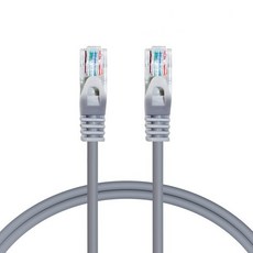 AVIVE CAT.6 UTP 랜케이블 AP-6UTP-5M, GREY, 1개, 5m