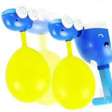 후니곳간 미니돌고래풍선자동차 수동작동 풍선카