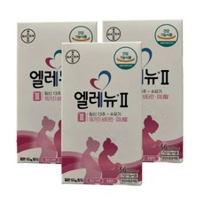 엘레뉴 2단계 임신12주 수유기 임산부비타민 56캡슐 3개, 56정
