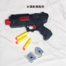 特警道具槍 黑色軟彈水彈槍, 1個