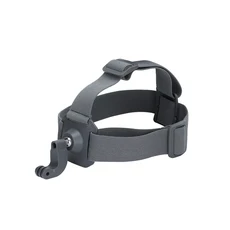 DJI Pocket 3/GoPro/Insta360 Go 3/Go 3S/Action 4 버클 홀더 360용 헤드 스트랩 마운트 헤드밴드 ° 벨트, 01 Grey