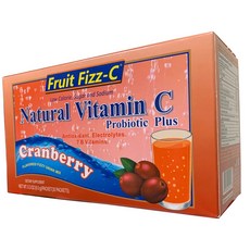 天然成 泡泡C 小紅莓 低糖 低卡 飲品, 1個