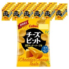 Calbee 卡樂比 起司玉米脆餅 濃郁切達起司風味, 30包, 18g