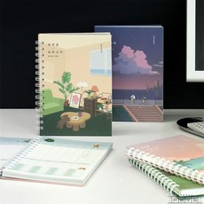 라담상점 오타상품기획 하루끝하루시작 가계부 종이가계부, 04 포레스트카페