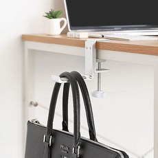 폴딩 데스크 가방걸이 카페 오피스 학원 헤드폰걸이 24047PC 1(pc), 블랙, 1개
