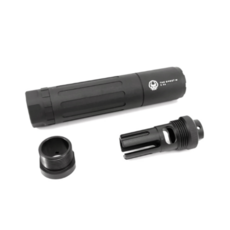 소음기 Ghost M5.56 Metal Suppressor and Flash Hider Set, 1개, 블랙