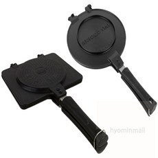 SM 누룽지팬 양면후라이팬 겨울간식, 1개, 46cm, IH 사각