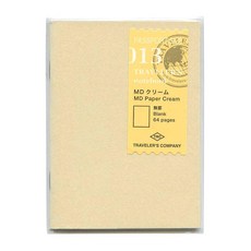 Midori Travelers Note Passport Size Refill - 013 MD Paper Cream [office_product]