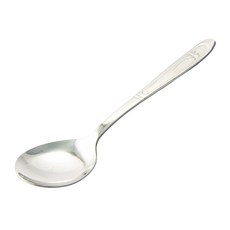 王樣 Osama 幸運草大圓匙 J-474 不鏽鋼湯匙 大圓匙 幸運草圖案, 不鏽鋼