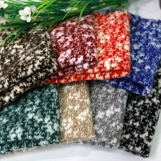 [동대문원단] 팝콘니트 면소재 스판 니트원단 의류용 강아지옷, 와인, 1개