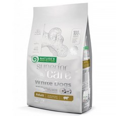 NATURE'S PROTECTION 自然本色 亮白配方乾糧 1歲以上小型成犬, 1.5kg, 1包, 羊肉