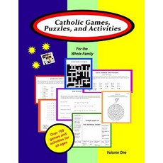 (영문도서)Catholic Games Puzzles and Activities for the Whole Family: Volume 1 Paperback, Gabriel Publications, English, 9780996534772