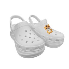 [크록스 정품] 당일발송 베이 클로그 여성 샌들 206302 다람쥐 악세사리 포함