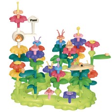 花園積木遊戲套組, 1個, 混合色