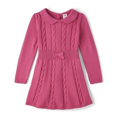 Gymboree 여아 및 유아용 긴소매 스웨터 드레스 Freesia