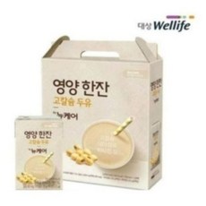 뉴케어 영양한잔 고칼슘 두유, 150ml, 192개