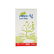 에버휩 생크림 1030g 식물성 가당 휘핑크림 (아이스박스포장)