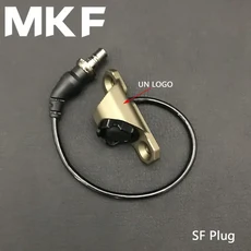 SF M300 PLHV2 M951 손전등 스위치 어댑터 스카우트 라이트 용 전술 압력 원격 M-LOK Keymod 20mm 레일, 12 A DE SF Plug