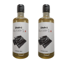 태바시 다시마초 천연발효다시마식초 평양냉면 광평 서관면옥 제주모던돔베의 다시마 식초, 2개, 300ml