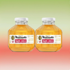 마르티넬리 골드메달 애플주스, 296ml, 2개