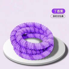 靜音加重軟體呼啦圈 瘦腰不傷腰 健身燃脂, 1個, 紫色, 加重