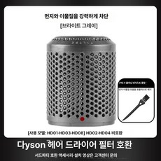 호환 드라이기 필터망 교체용 외부 필터 HD01, 클래식 외부 필터 [브라이트그레이], 기본 모델명/품번