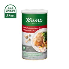 크노르 크리미머쉬룸 소스, 4개, 750g