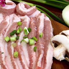 지리산바래봉흑돈 항정살, 1개, 500g