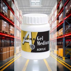 겔미디엄 500ml 화방용품 콜라쥬 아크릴물감 오브제 미술용품 모델링