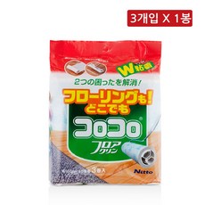 고로고로 마루용 테이프클리너 리필 3개입, 1개