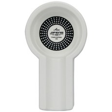 JIFENG 雪茄煙灰缸 單槽大孔徑 便攜式 塑料材質 白色, 1個, 白