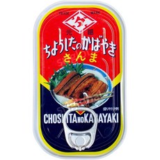 일본 타하라 통조림 꽁치 가바야키 EO캔 100g x 6개