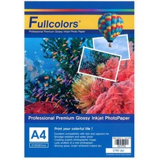 풀컬러즈 포토용지 135g, A4, 100개