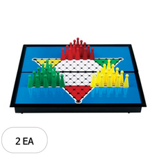 바니랜드 자석 골든 다이아몬드 보드게임, 혼합색상, 2개