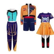 【Cherry】獵魔女團 K-POP明星魯米米拉佐依cos服韓流cosplay兒童同款演出裝