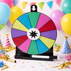 솔레르 돌려돌려 미니 룰렛 돌림판, 1개, 색상혼합