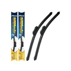 SilBlade VOLVO V70 2007 (3代) 專用超撥水矽膠軟骨雨刷, D26"+20"