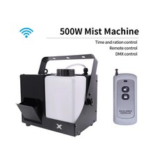 500W DMX 헤이즈 머신 스모크 머신 무대 DJ 웨딩 영화 제작팀 산림 안개 효과 포거 분무 액체 사용, EU 플러그, 01 220V
