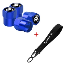 시트로엥 C1 C2 그랜드 C4 피카소 C4L VTS C-ELYSEE DS 알루미늄 금속 자동차 타이어 밸브 커버 자동차 배