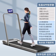 저소음 런닝머신 초슬림 워킹 아파트 패드 머신 러닝, D. 스마트 레스트 모델 - 실버 초보 운전자에게 추천, 기본