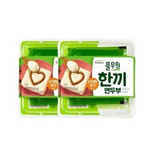 풀무원 한끼연두부 오리엔탈유자 2입, 236g, 2개