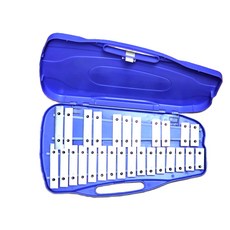 명창 실버스타 공명 실로폰 27K (보라색) 니켈 도금 음판 [실.채포함], 1개, 보라색, 27판