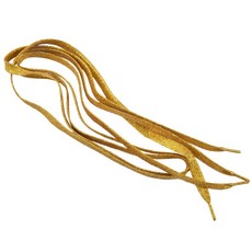 45.7" 글리터 플랫 컬러 신발끈 부츠끈 신발끈 스포츠 댄스 팬시 드레스-골드