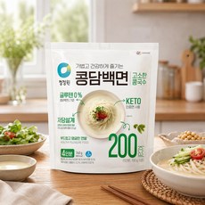 청정원 콩담백면 콩국수, 760g, 1개