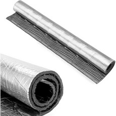 모펀 394밀 16.14평방피트 차량용 소리 열 방화벽 차단 방음 매트 데드너 방수 스티커 60인치 x 40인치, 60"x40"