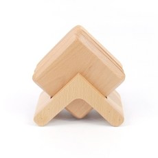 사각 우드 티코스터 세트, 1개