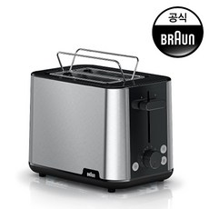 브라운 퓨어샤인 스텐 2구 토스터기 HT1515BK